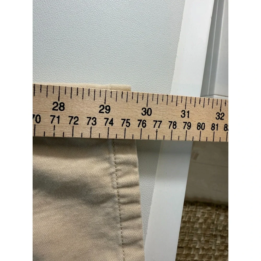 Lauren Jeans Co Ralph Lauren Khaki Pants Mens 31x29 Tan Cotton Straight Leg